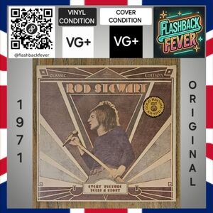 ROD STEWART•Every Picture Tells A Story•1971 US (#SRM 1-609)•PRC Pressing